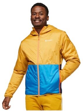 Cotopaxi Men’s Teca Calido Print Hooded Jacket Sz XS